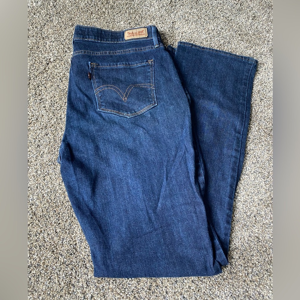 Levi’s 525 Straight Leg Maroon Tab Jeans